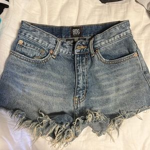 BDG cheeky jean shorts